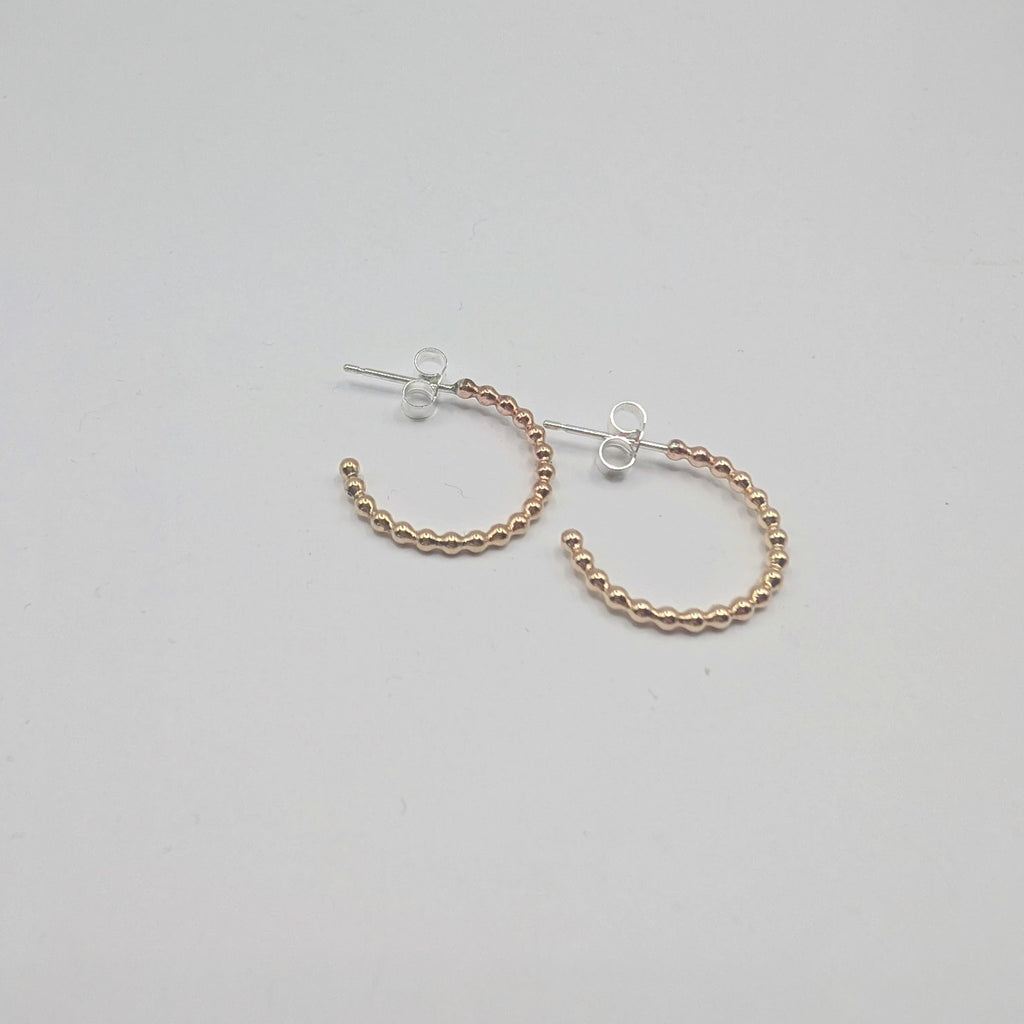 Beaded Hoop Earrings