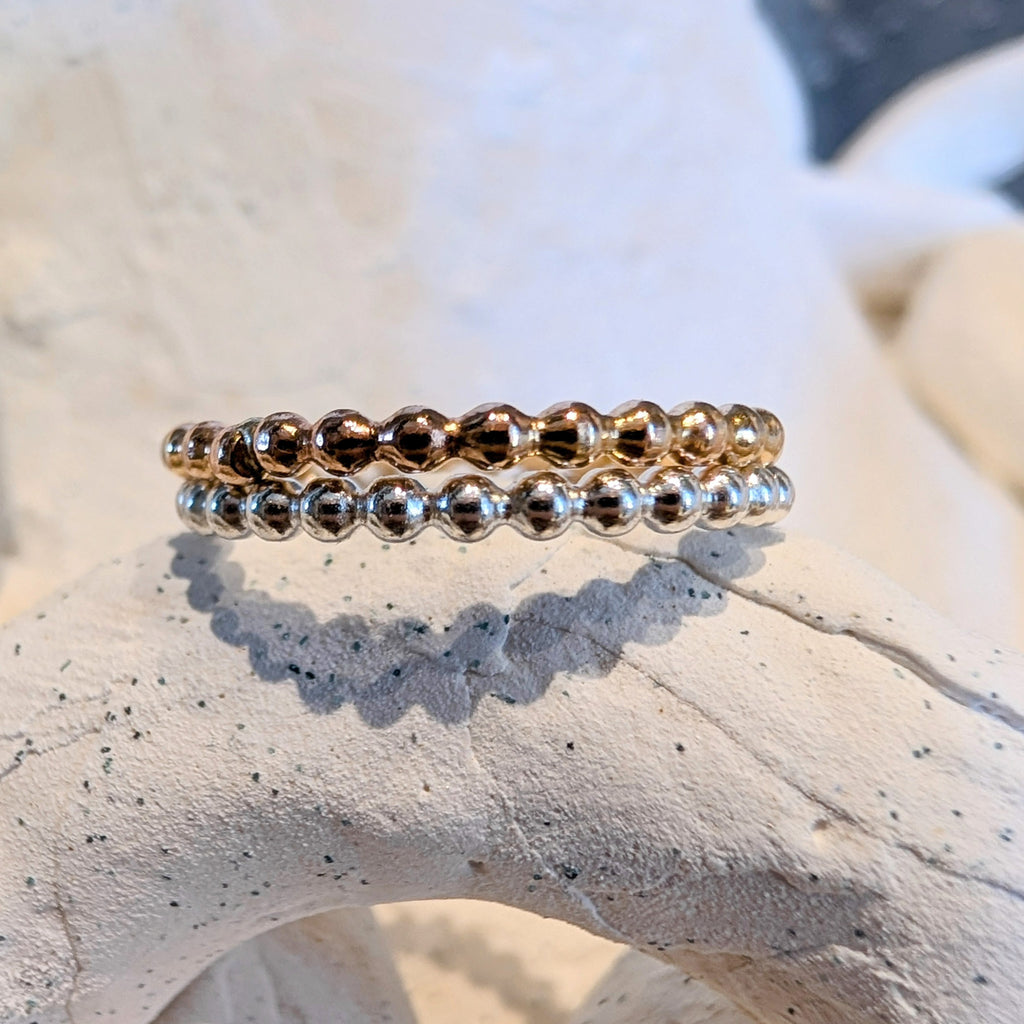Beaded Stacker Rings