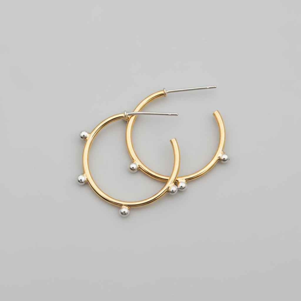 Orbit Hoop Earrings