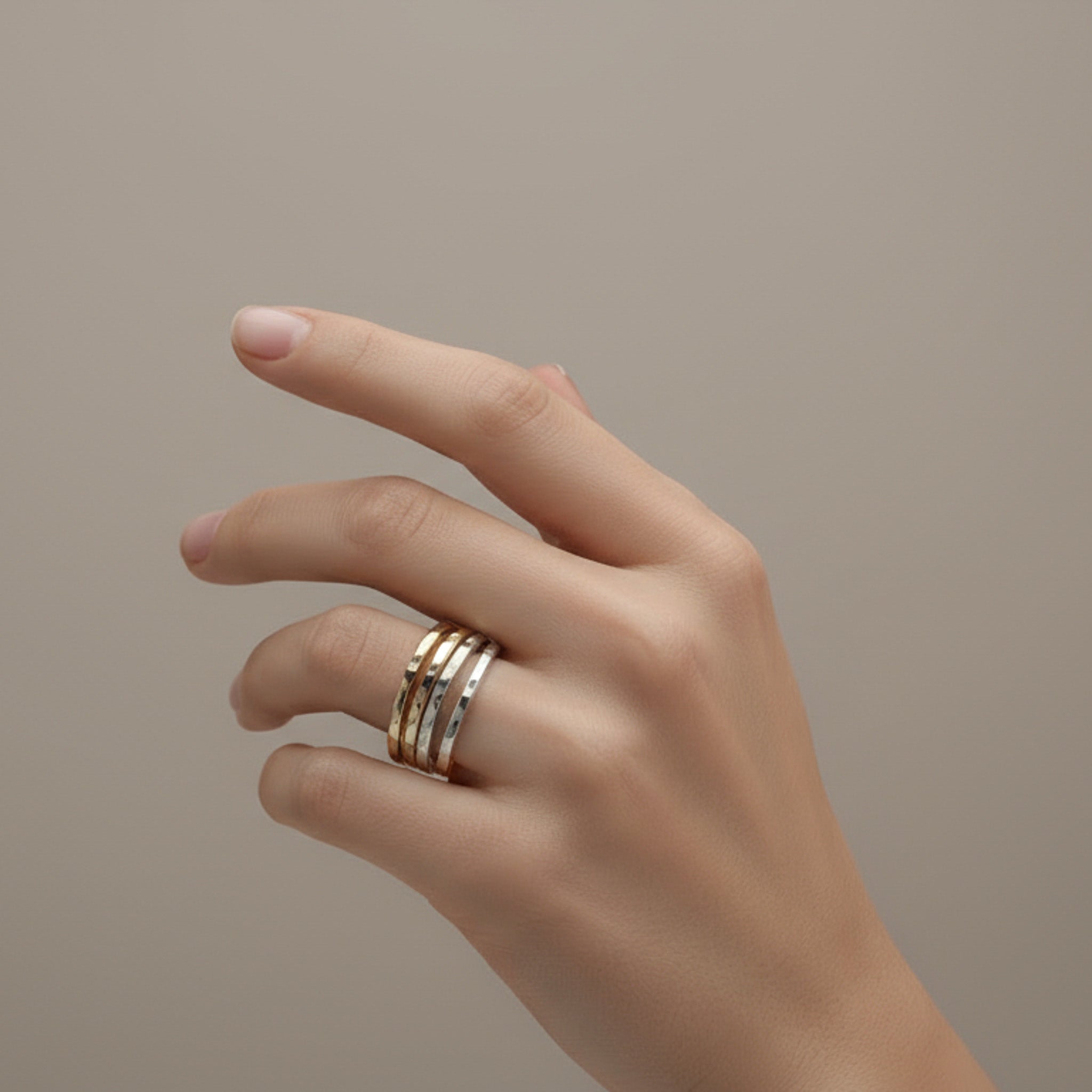 Shimmer Stacking Ring