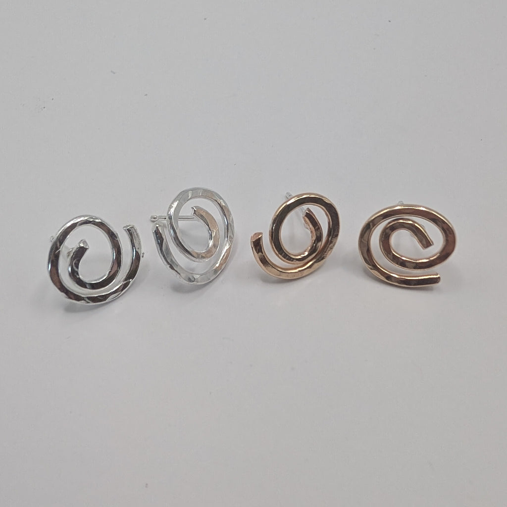 Swirl Stud Earrings
