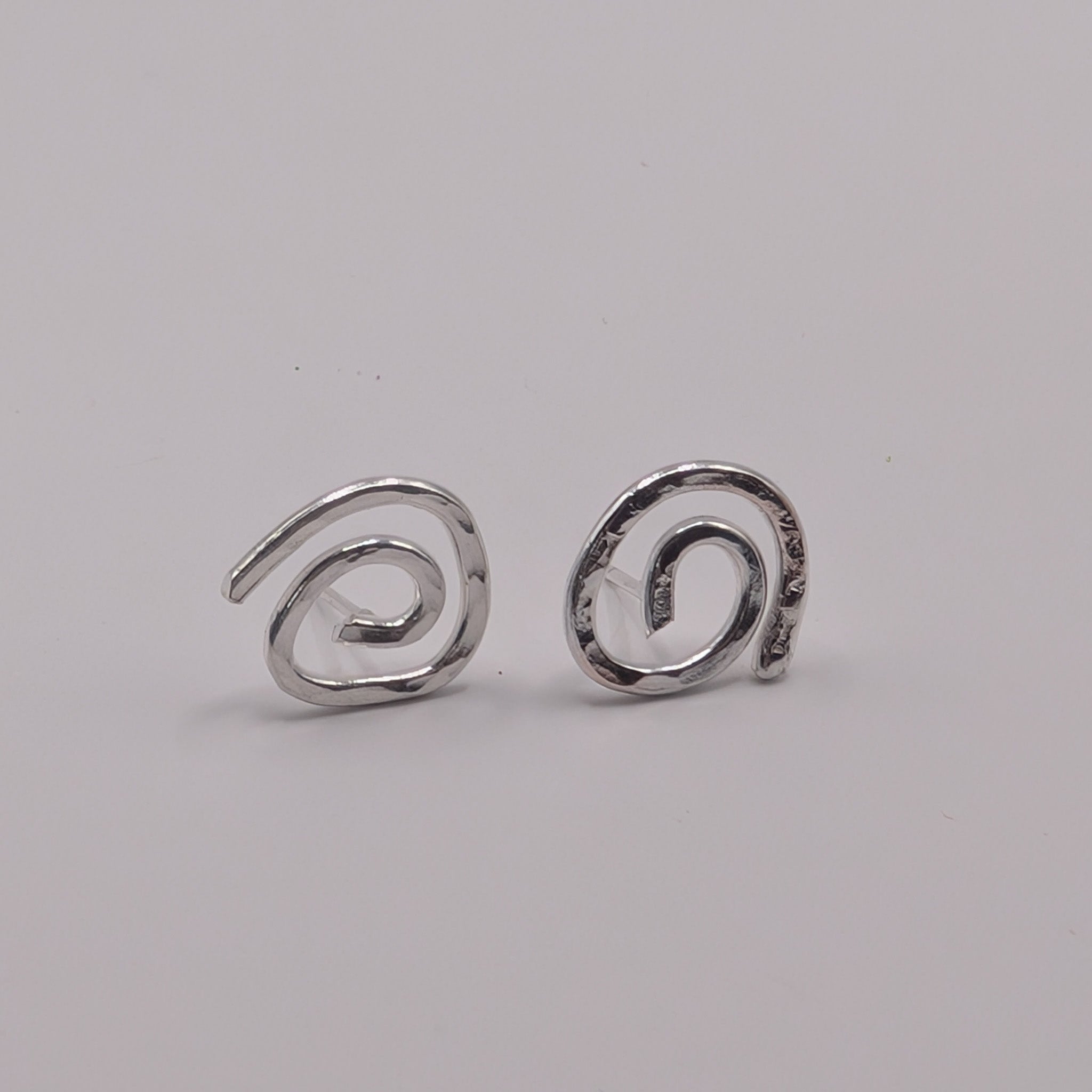 Swirl Stud Earrings