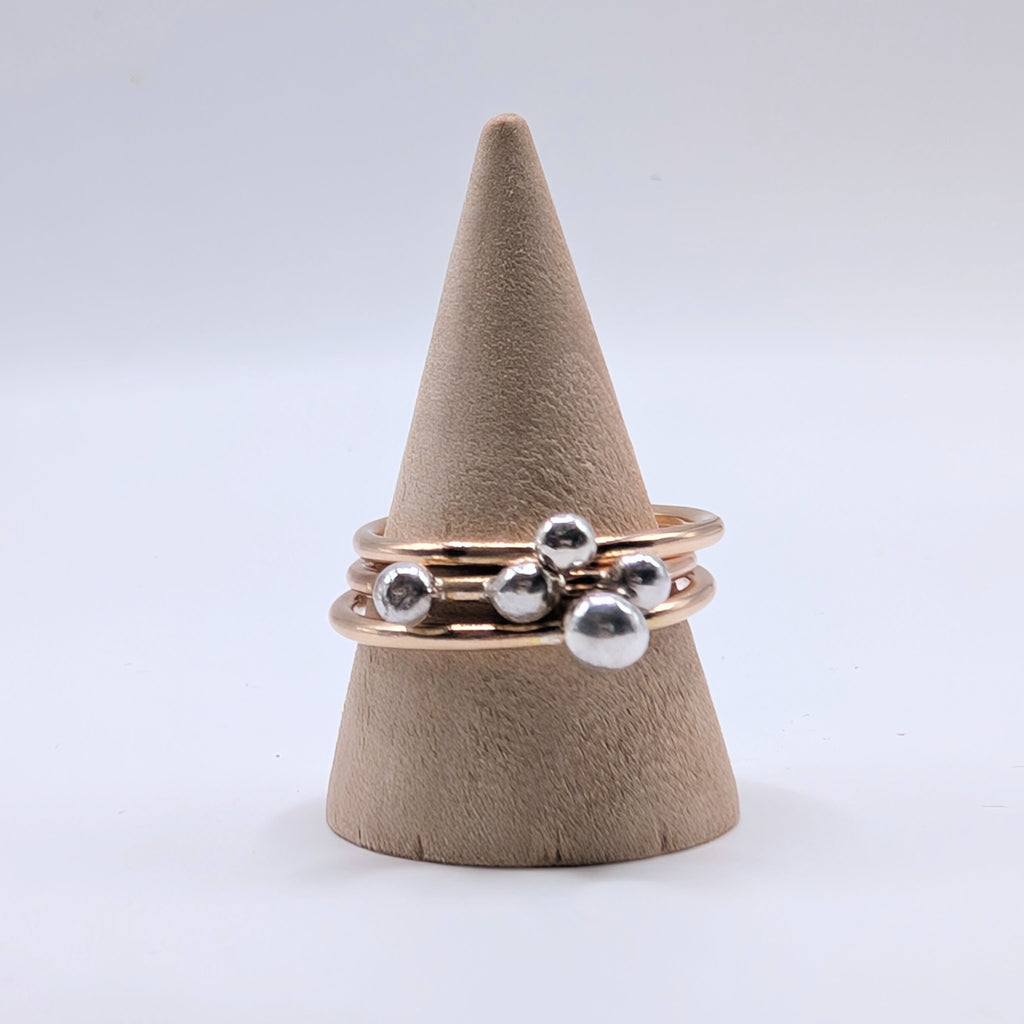Trio Bubble Ring