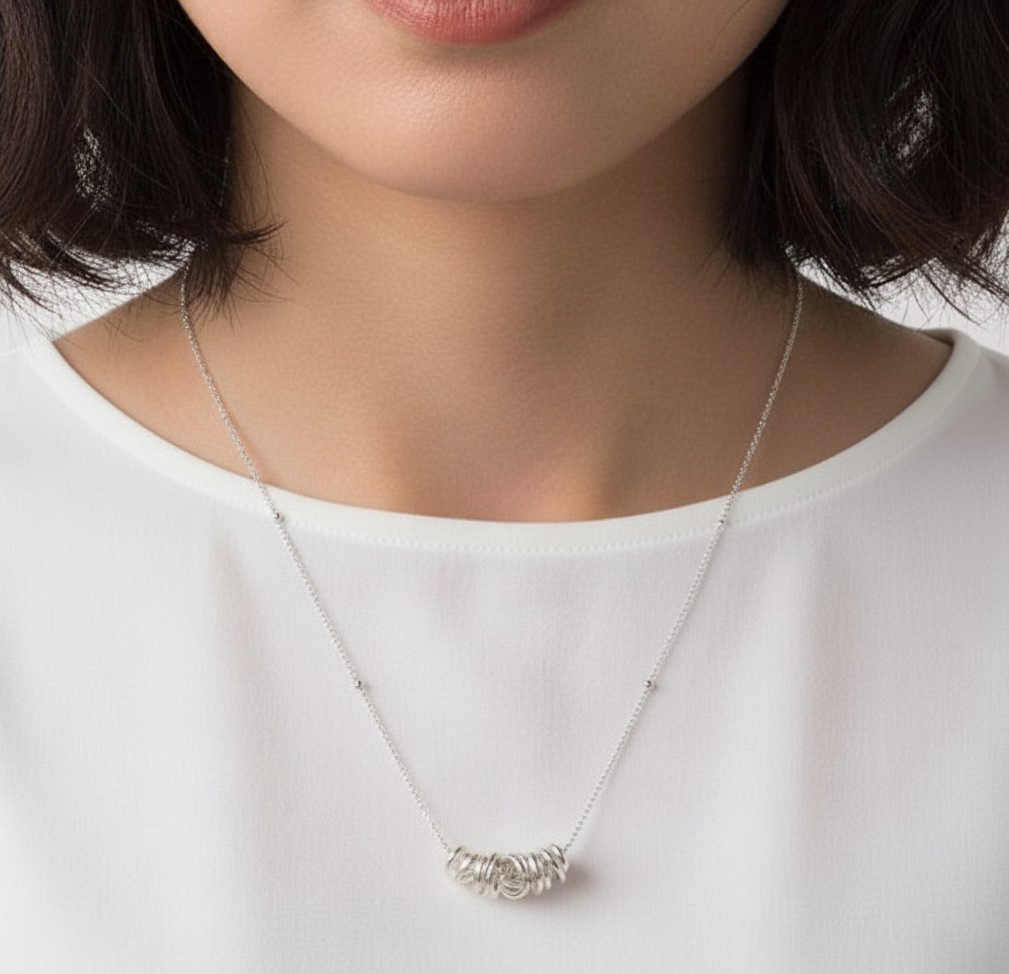 Twirl Pendant Necklace