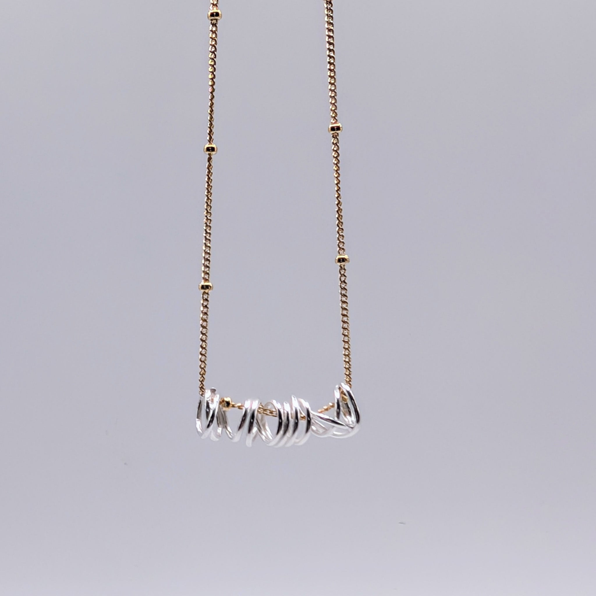 Twirl Pendant Necklace