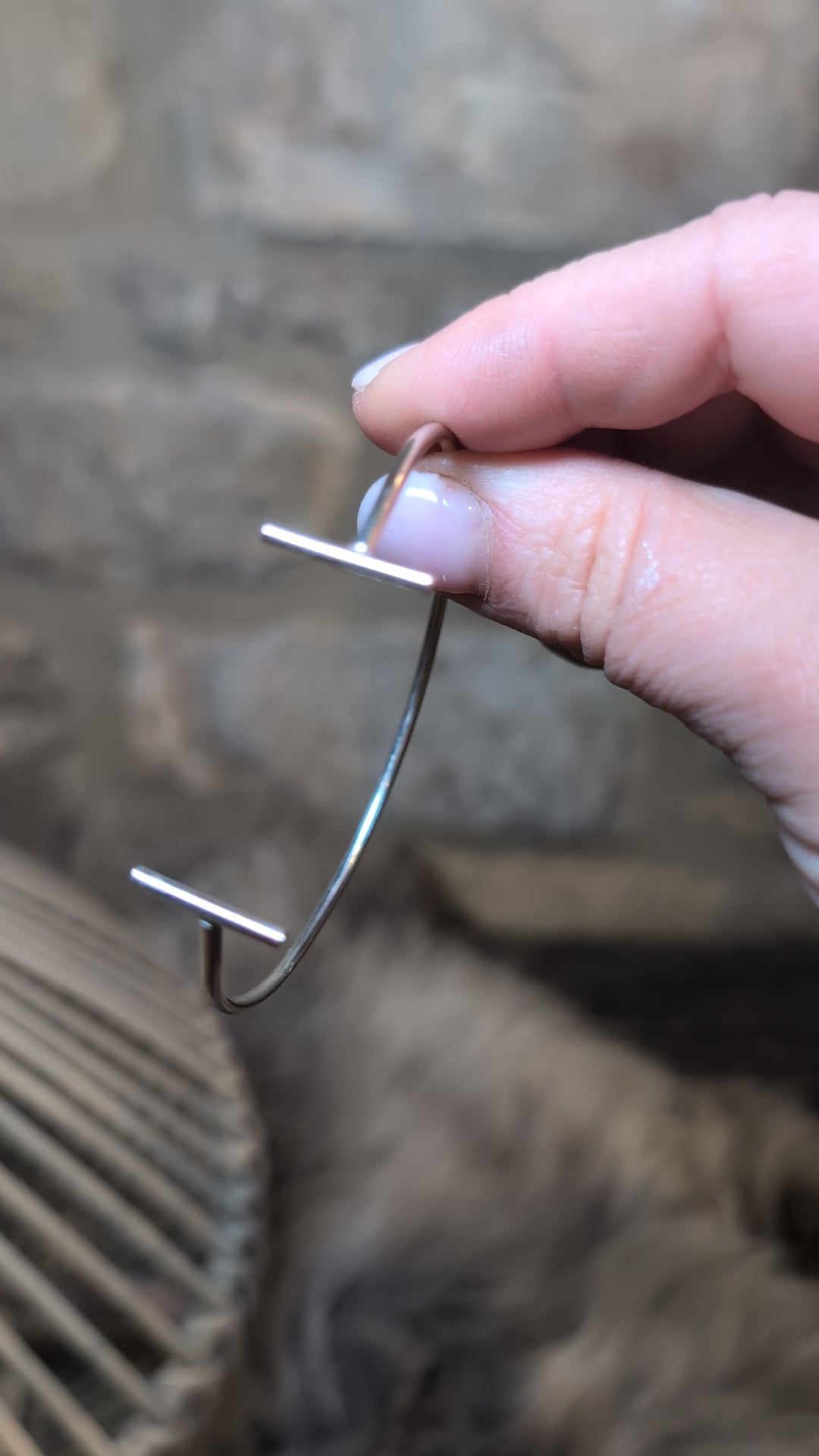 T Cuff bangle