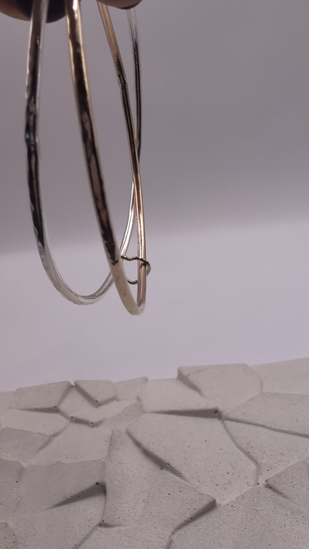 Linked Heart Bangle