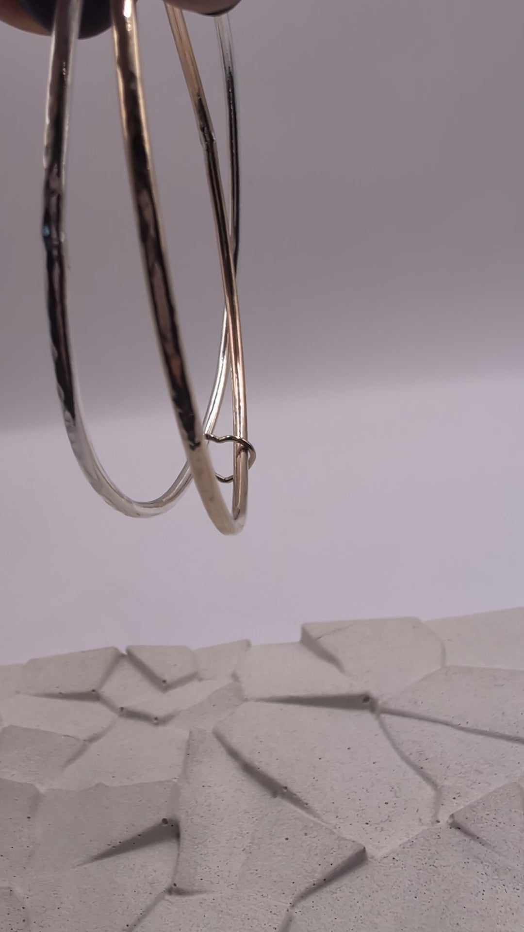 Linked Heart Bangle