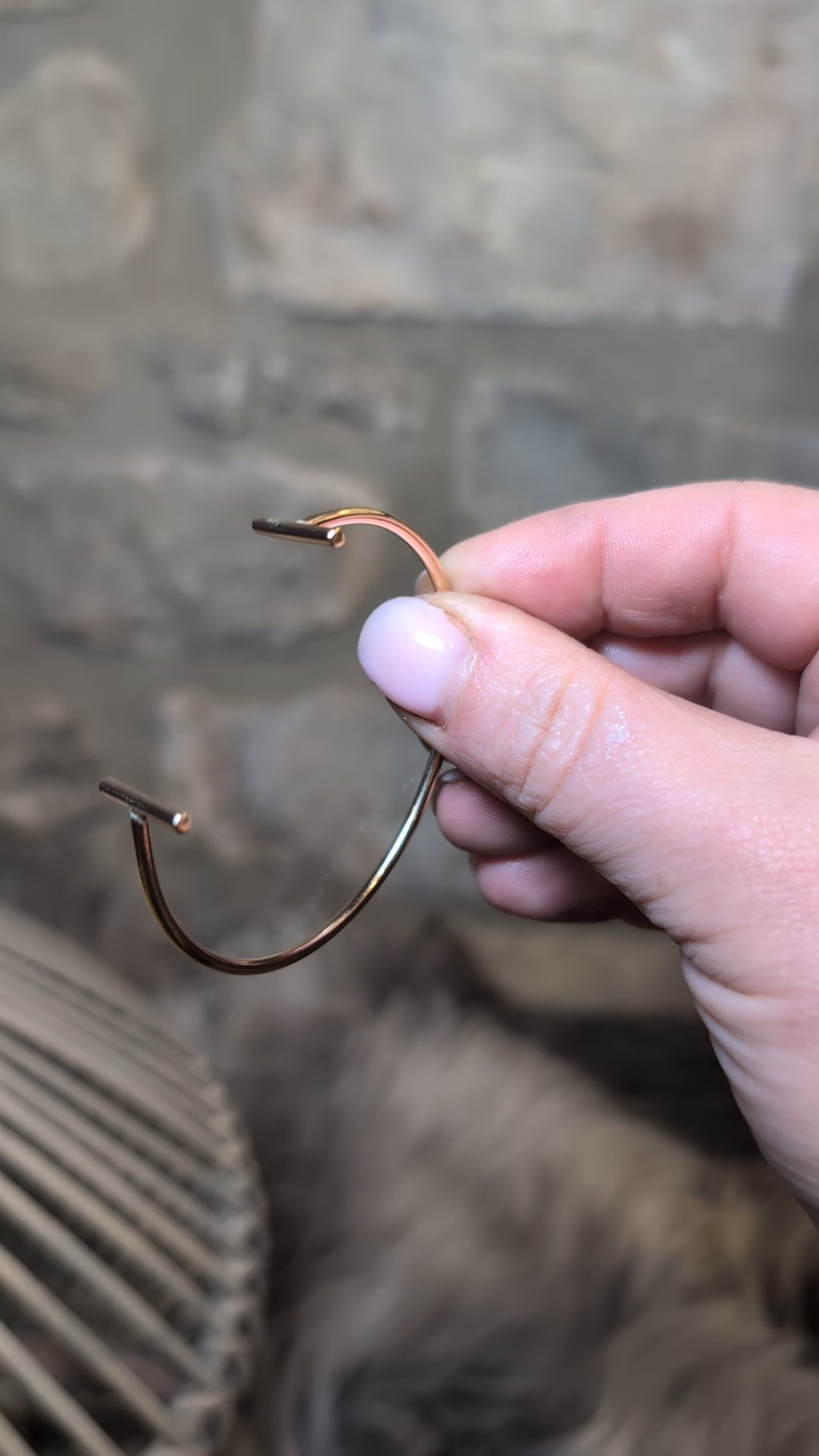 T Cuff bangle
