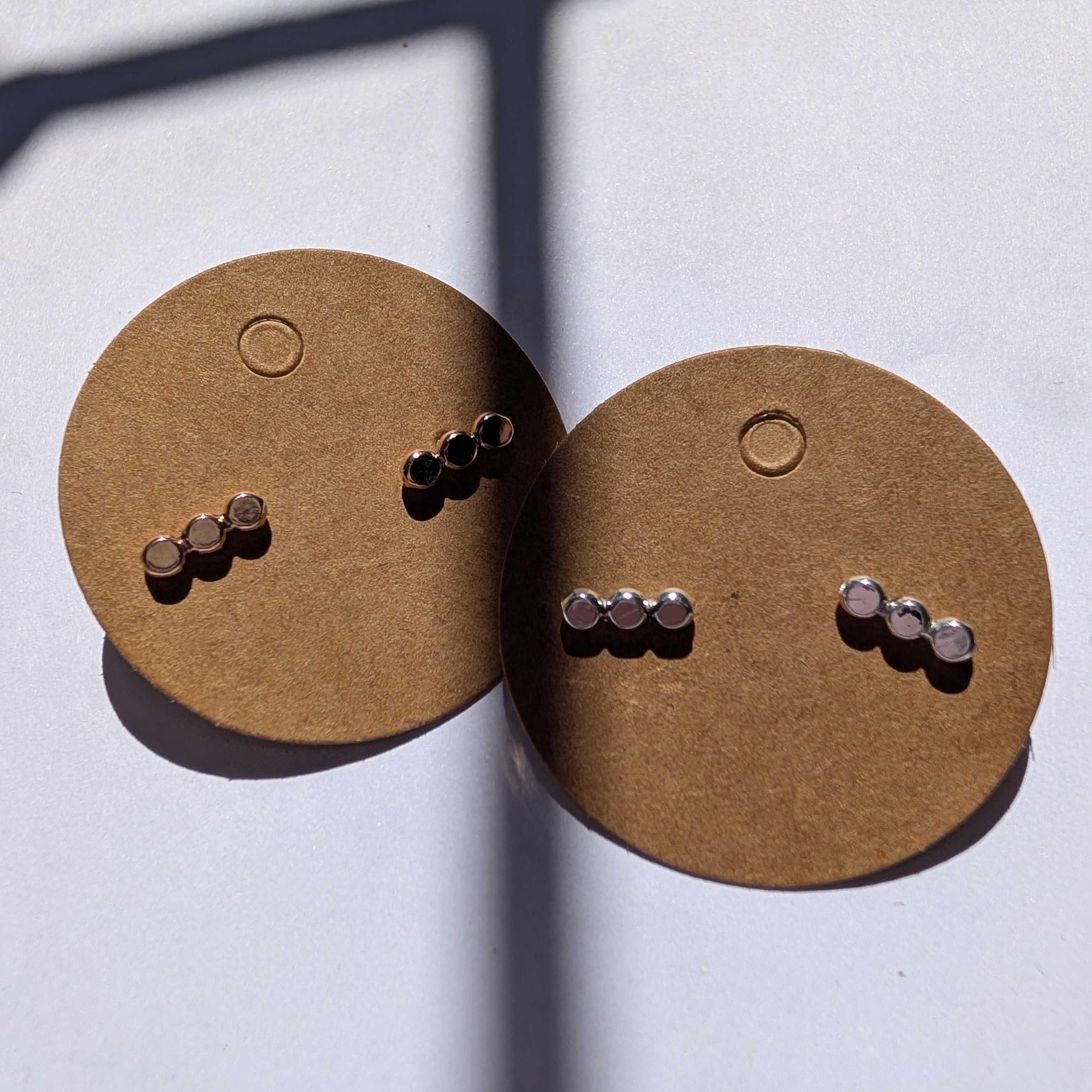 Big dot studs