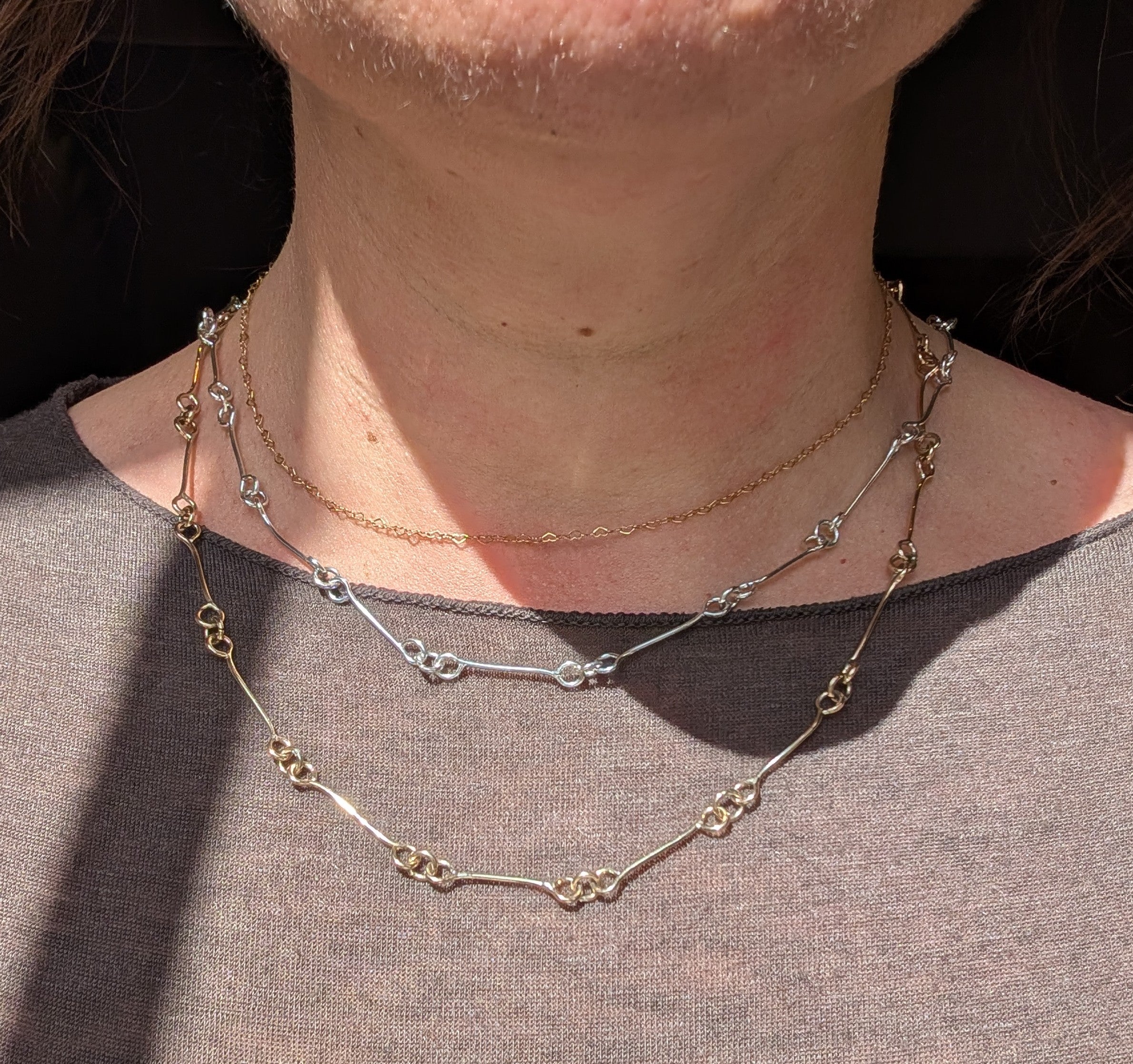 Line & Loop Necklace