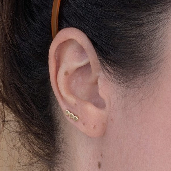 Big dot studs