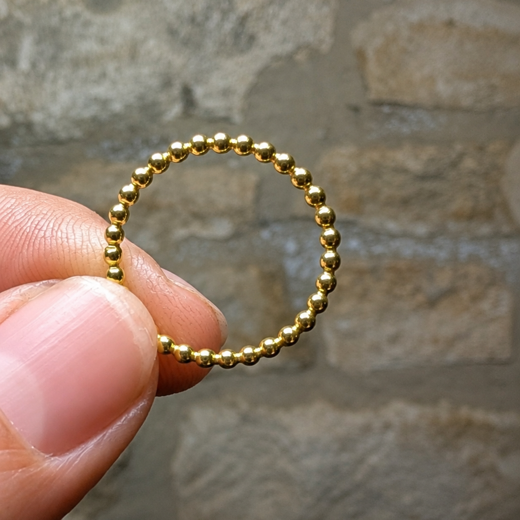 Beaded Stacker Rings