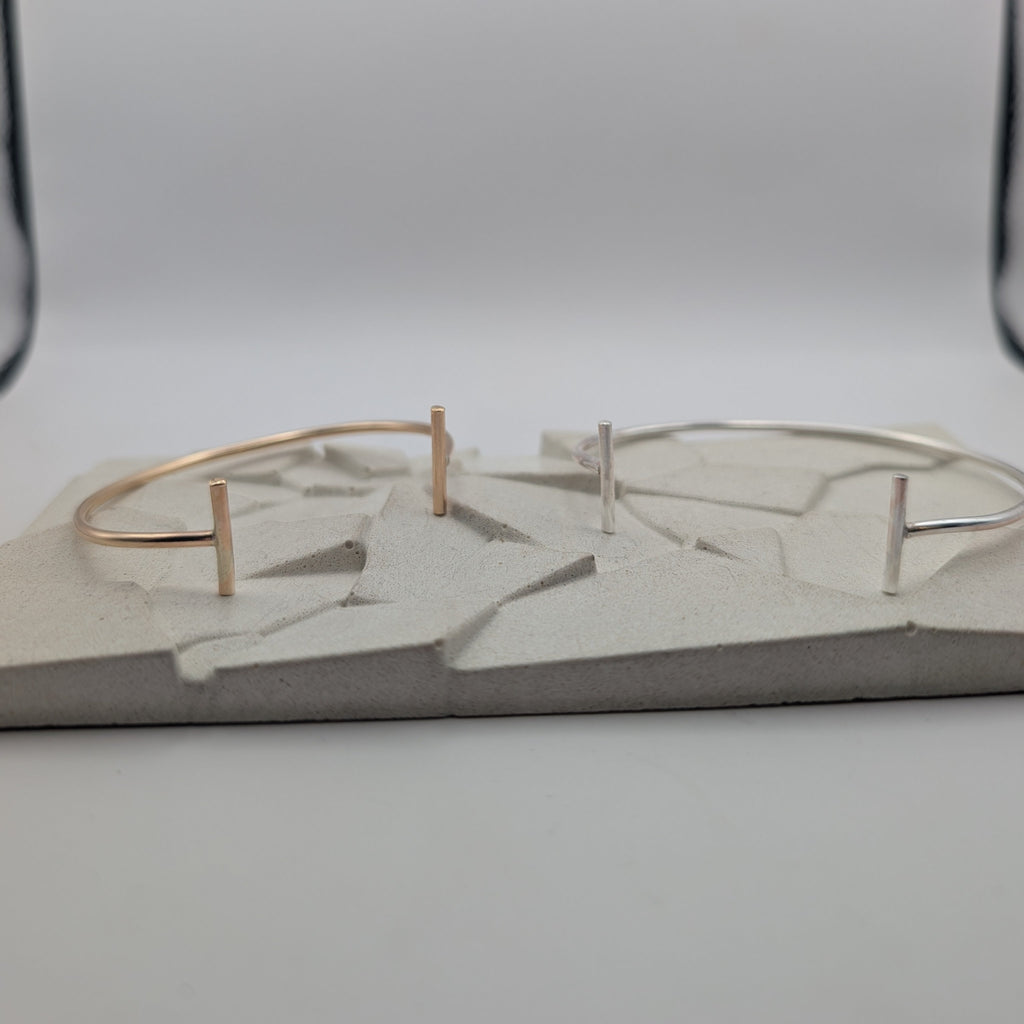 T Cuff bangle
