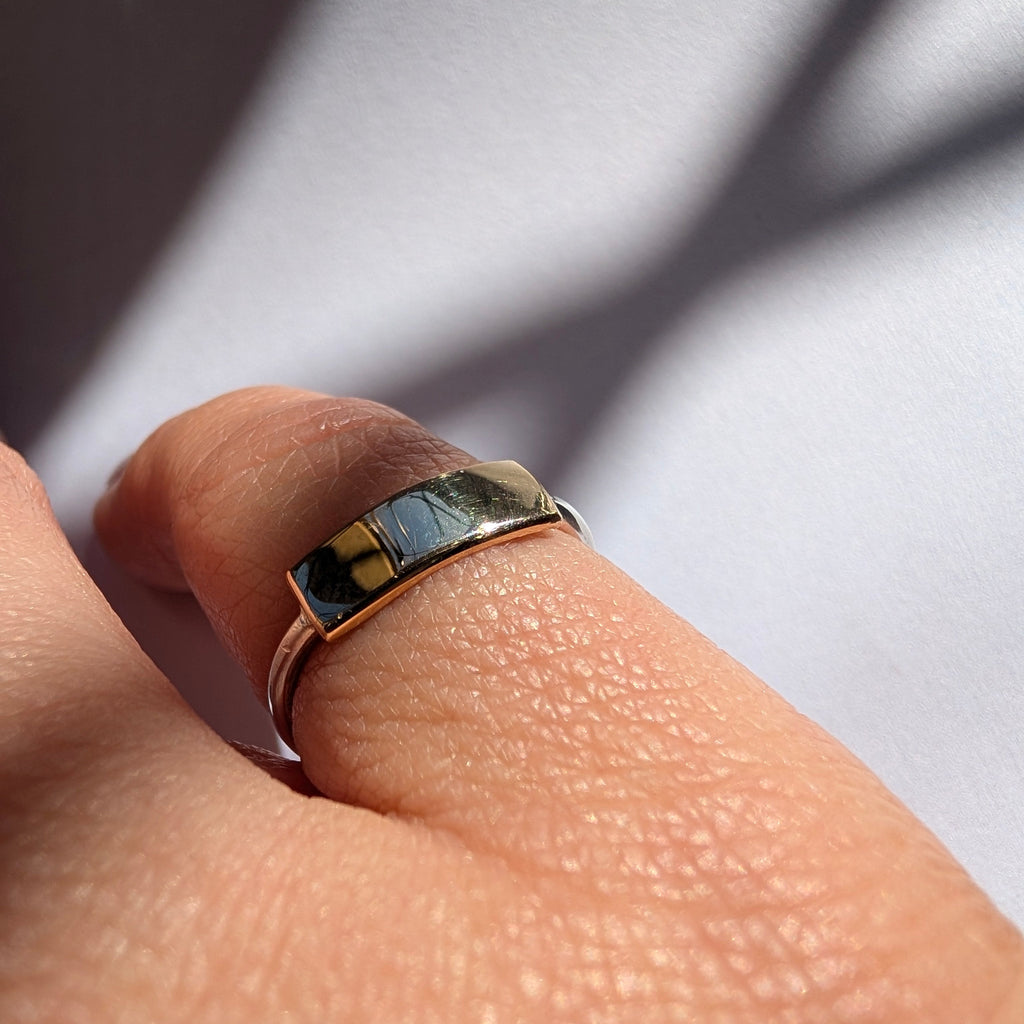 Gold Bar Ring