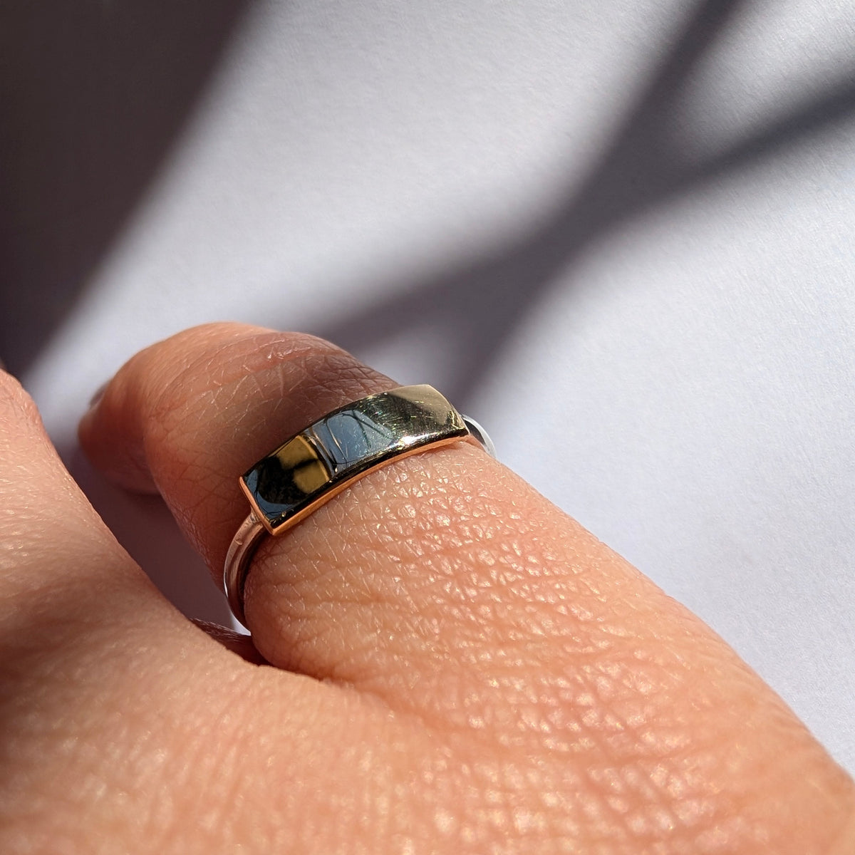 Gold Bar Ring
