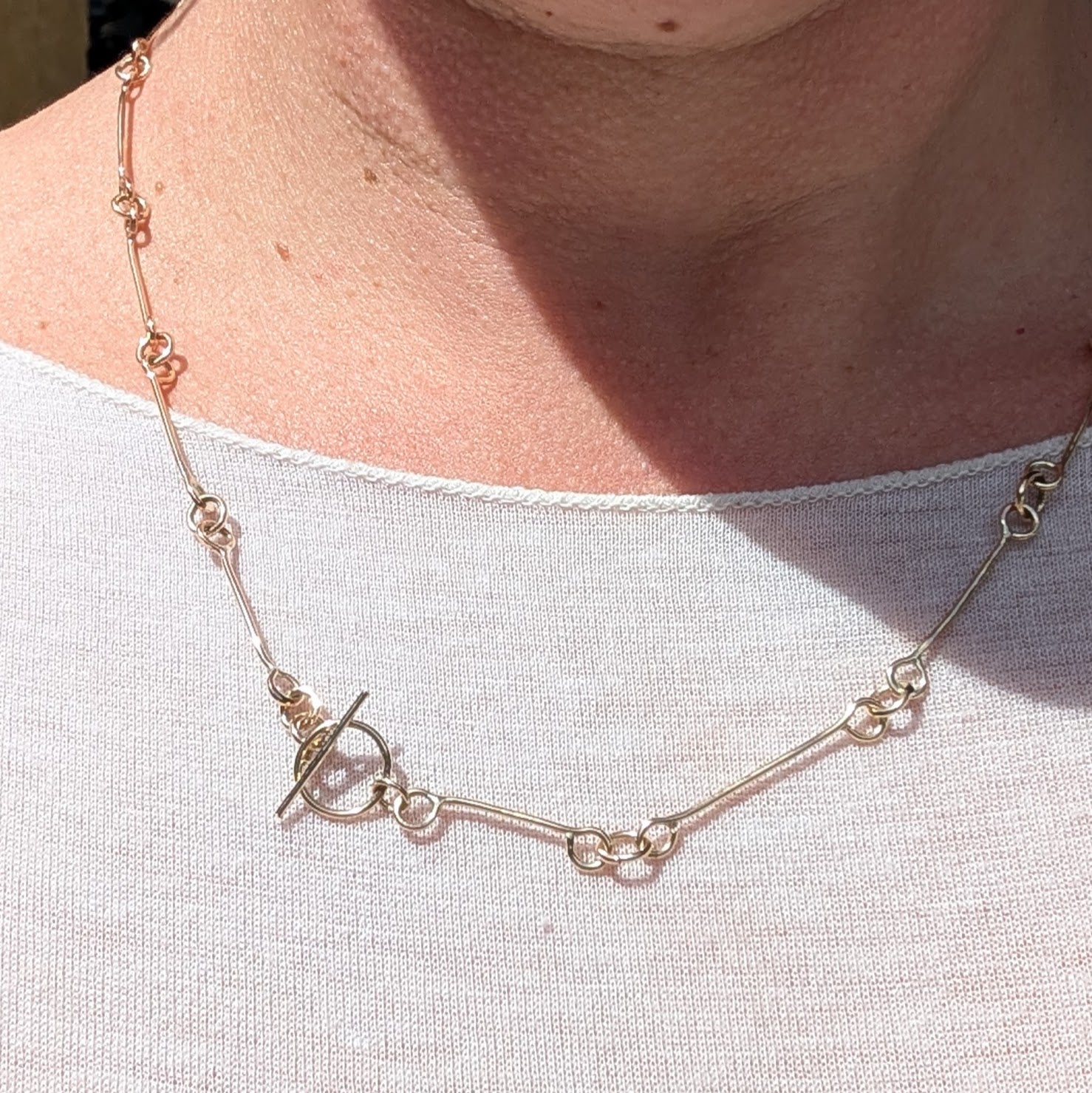 Line & Loop Necklace